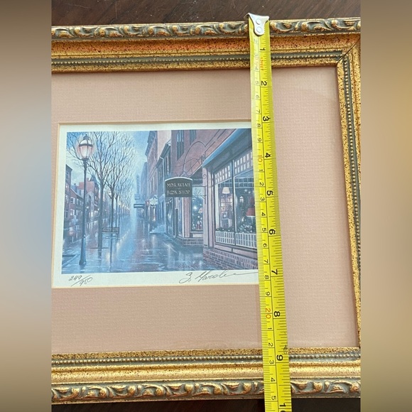 Main Street Print of Original Oil Painting by Sergei Yaralov, Signed # 249/950 - Picture 7 of 9